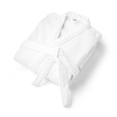 RUFFALO LARGE. Cotton (82) and recycled cotton (18) bathrobe (350 g/m²)